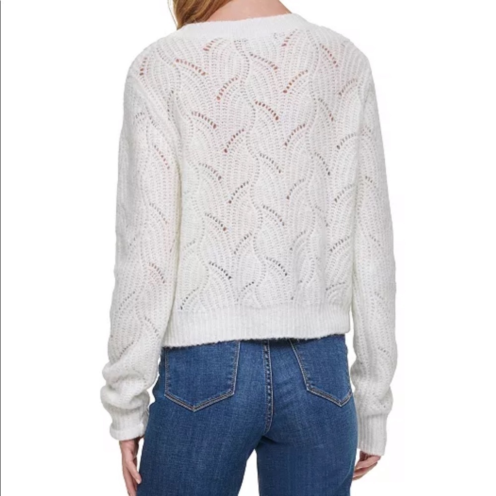DKNY Jeans
Open-Knit Sweater